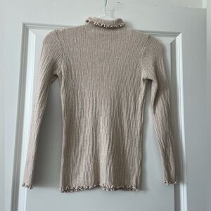Long Sleeve Mock Neck Top